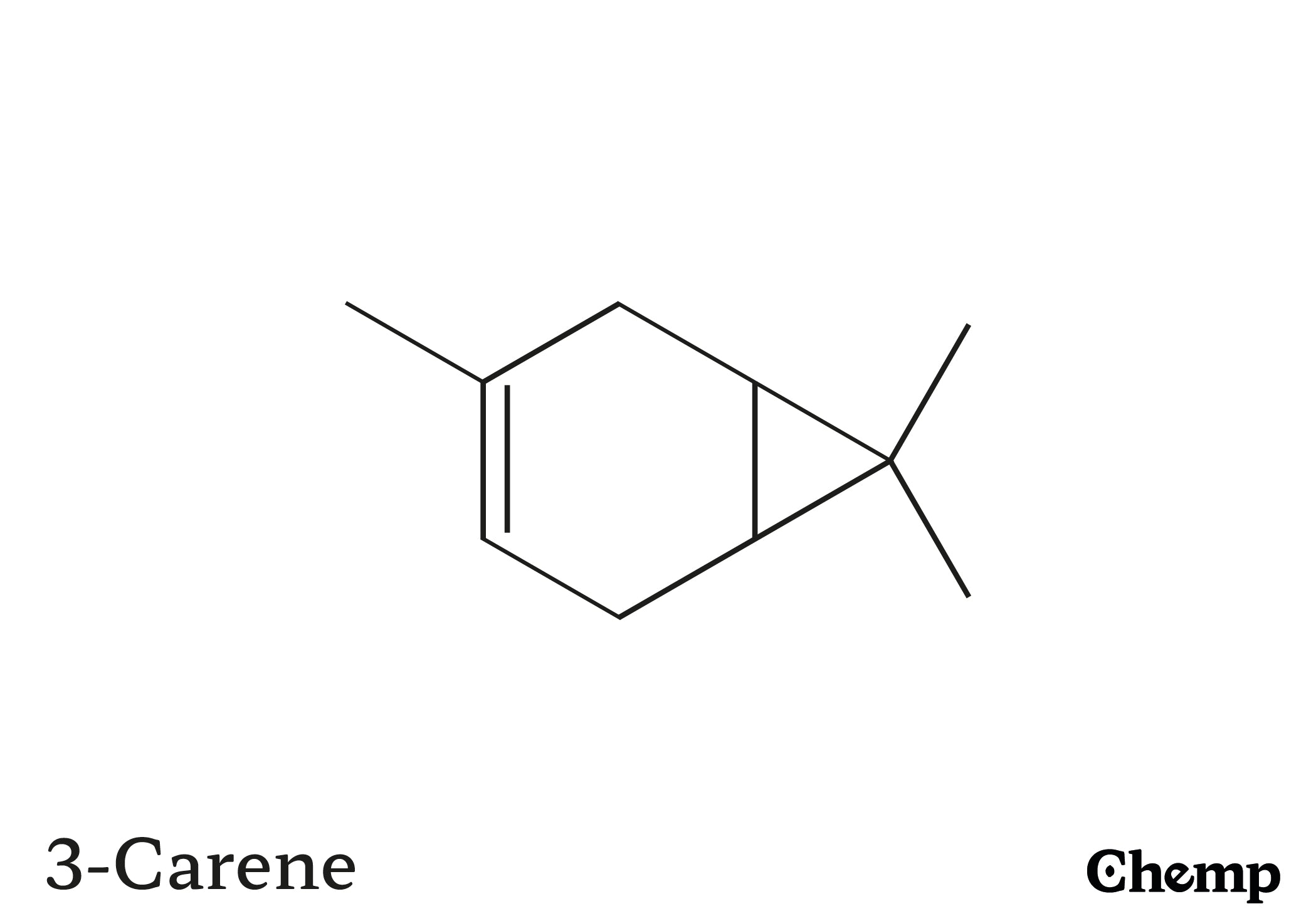 3-Carene Struktur