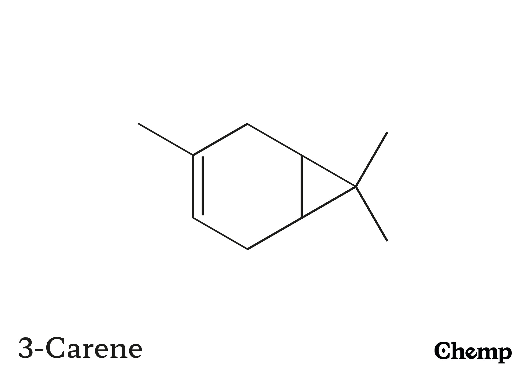 3-Carene Struktur