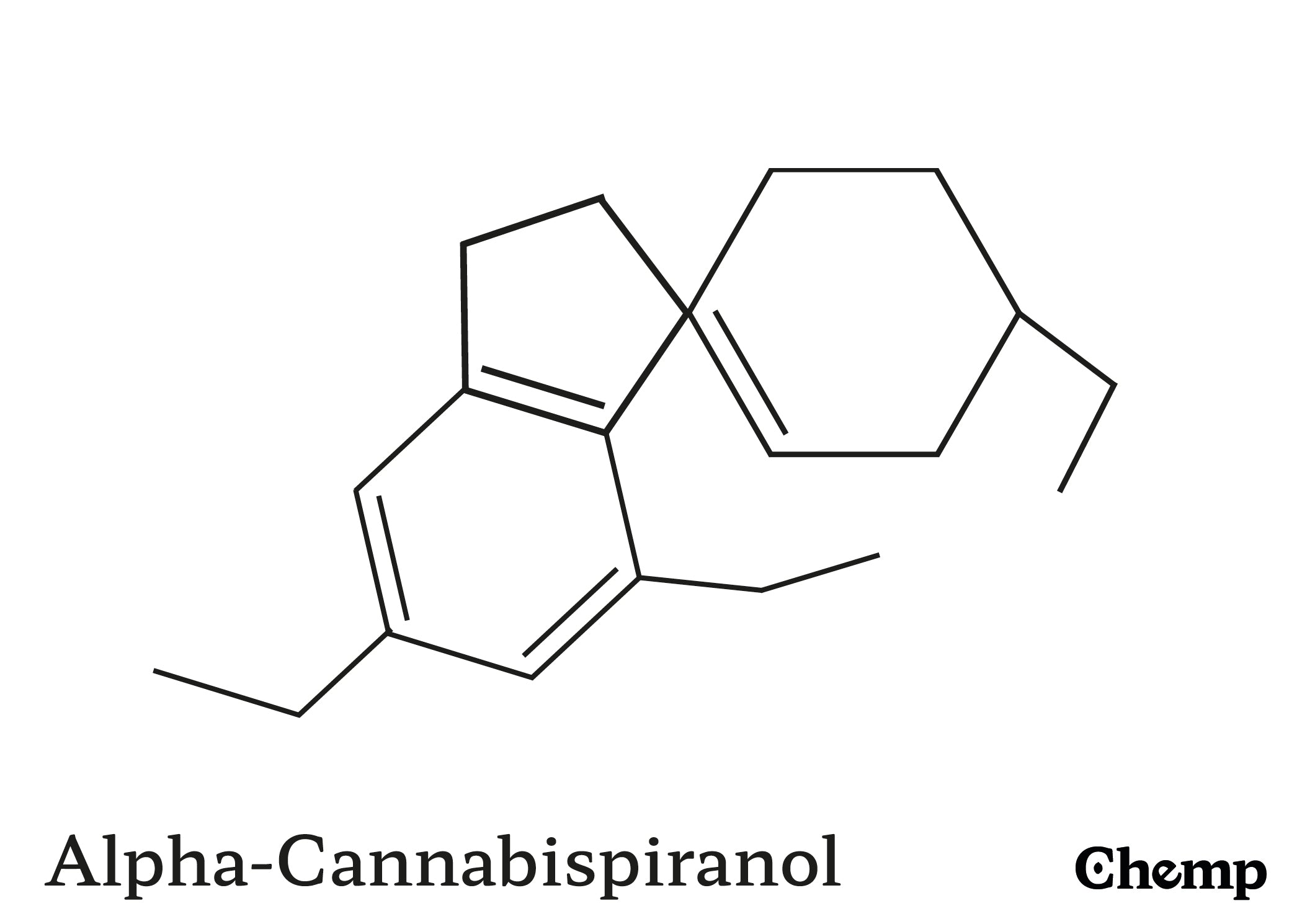 Alpha-Cannabispiranol Struktur