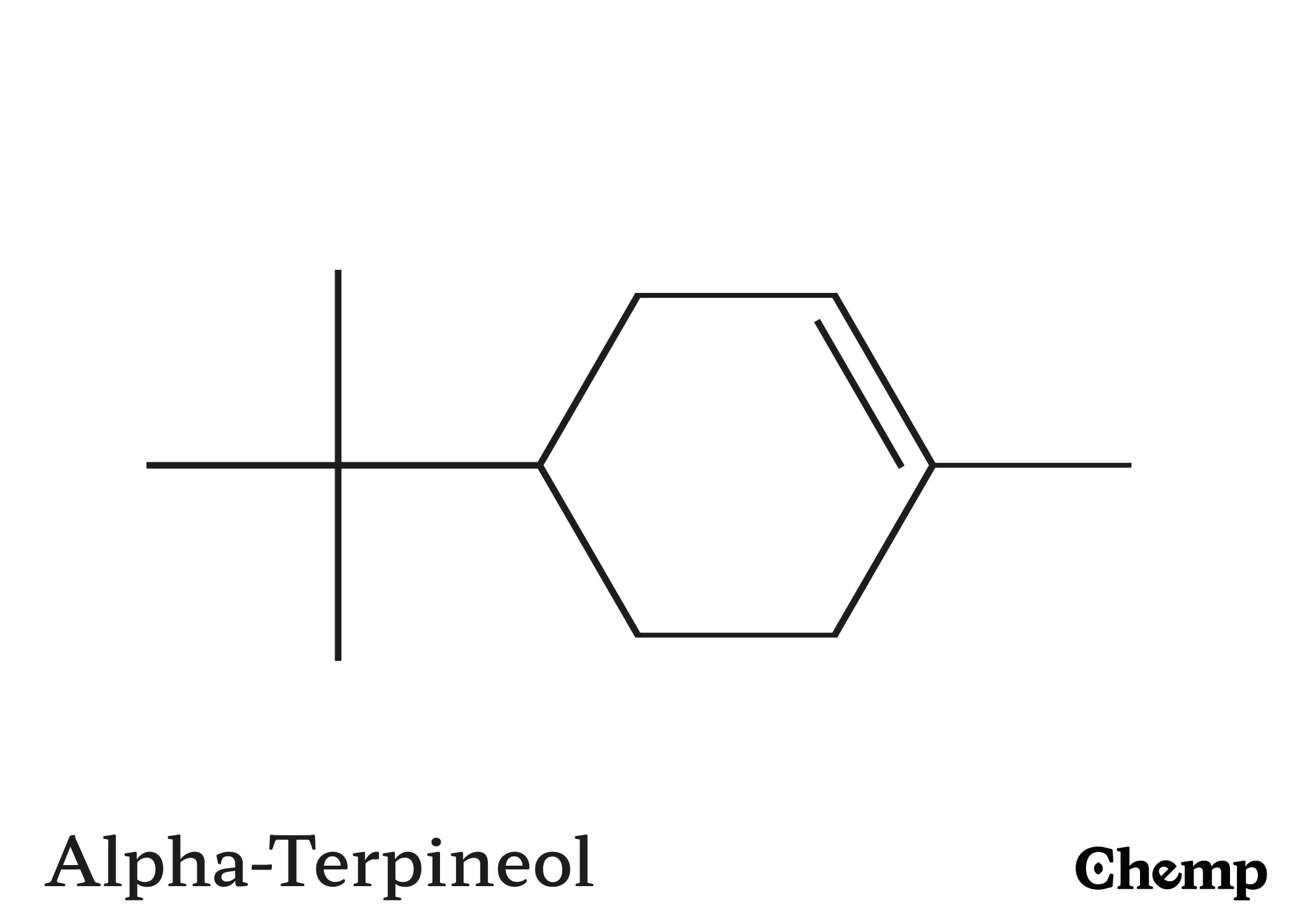 Alpha-Terpineol Struktur