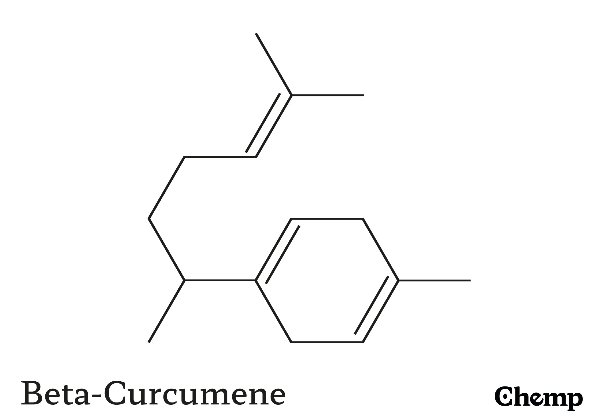 Beta-Curcumene Struktur