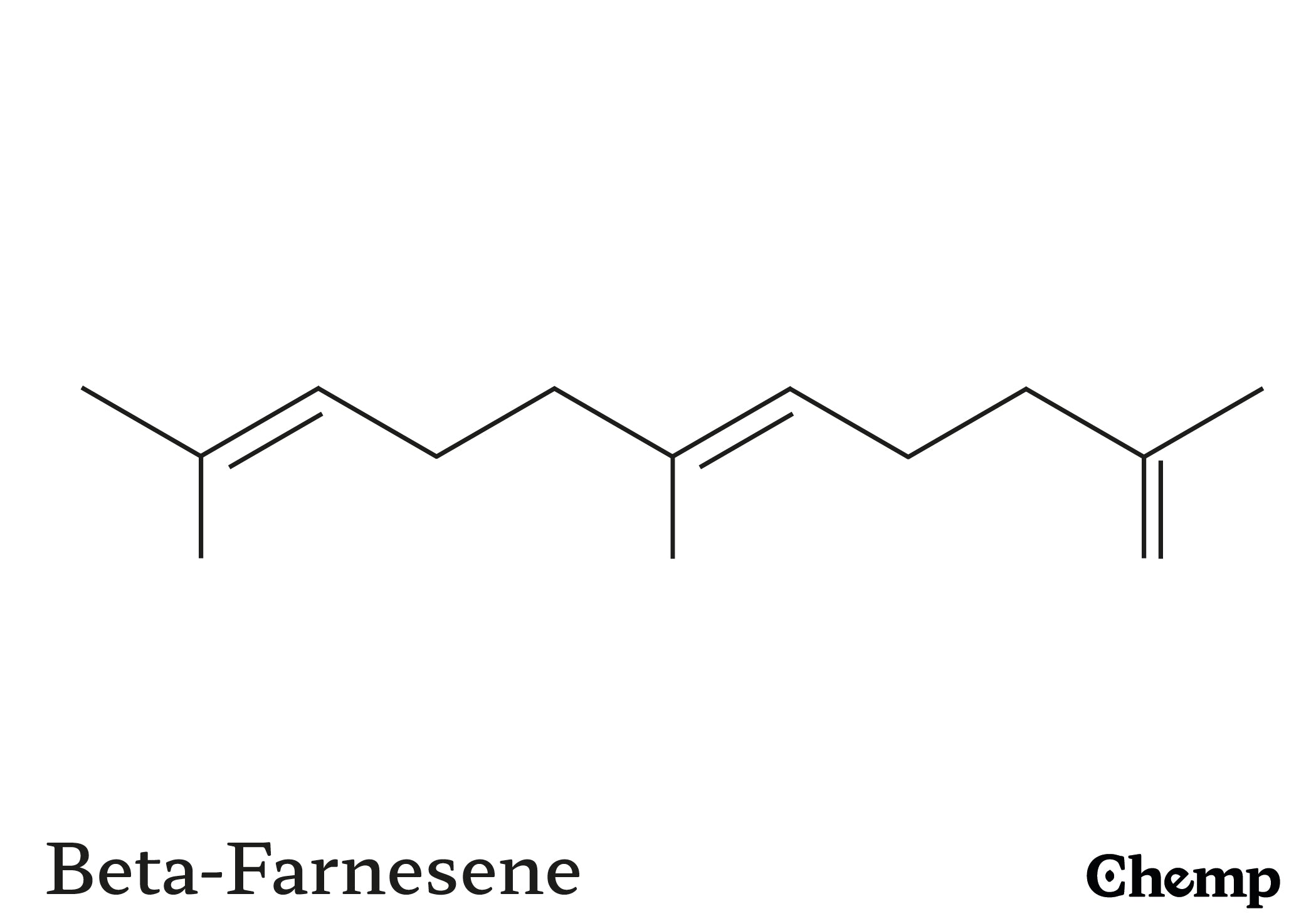 Beta-Farnesene Struktur