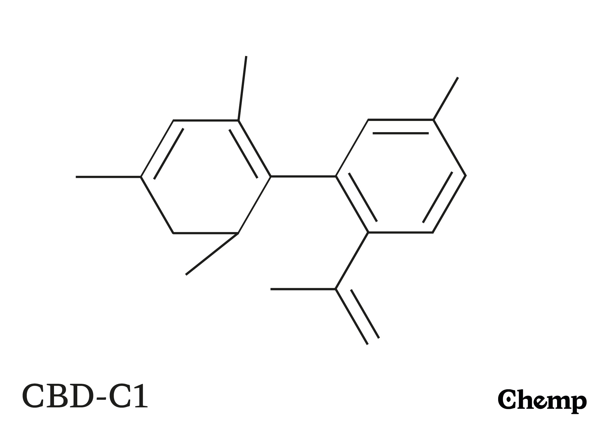 CBD-C1 Struktur