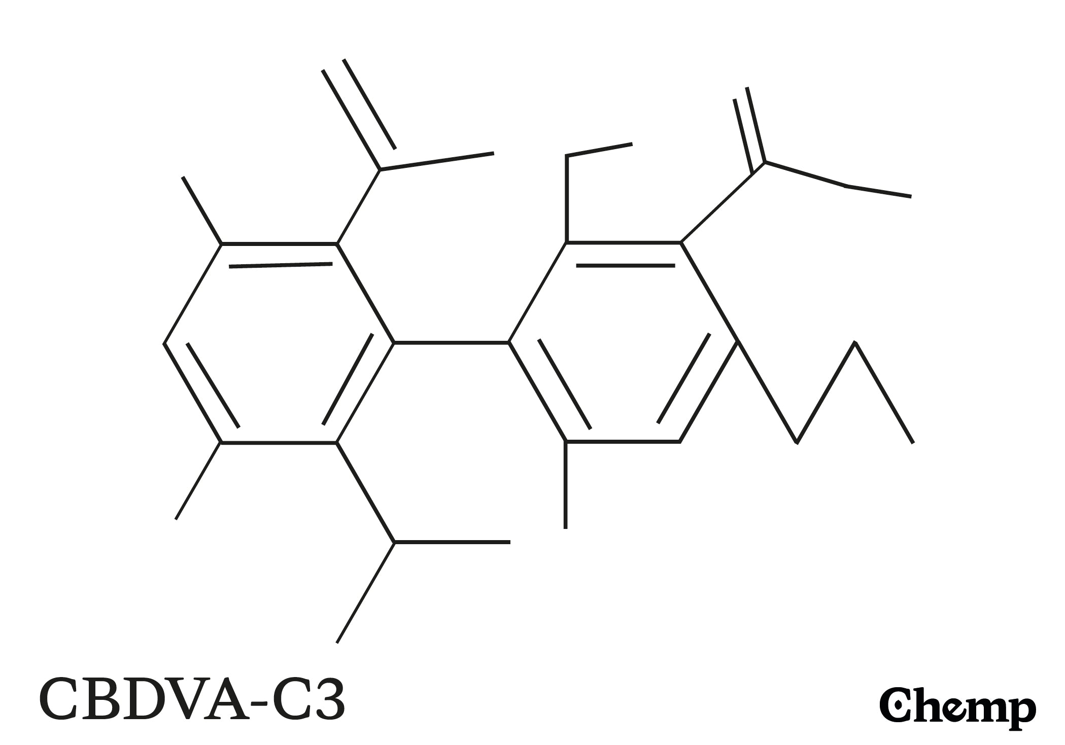 CBDVA-C3 Struktur