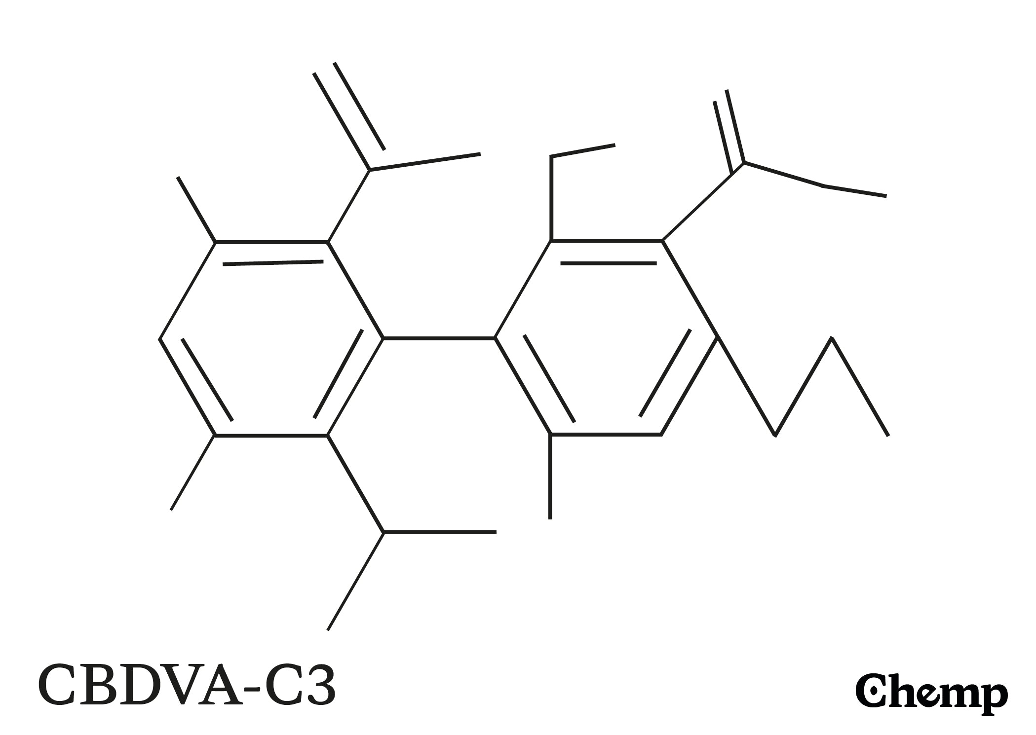 CBDVA-C3 Struktur