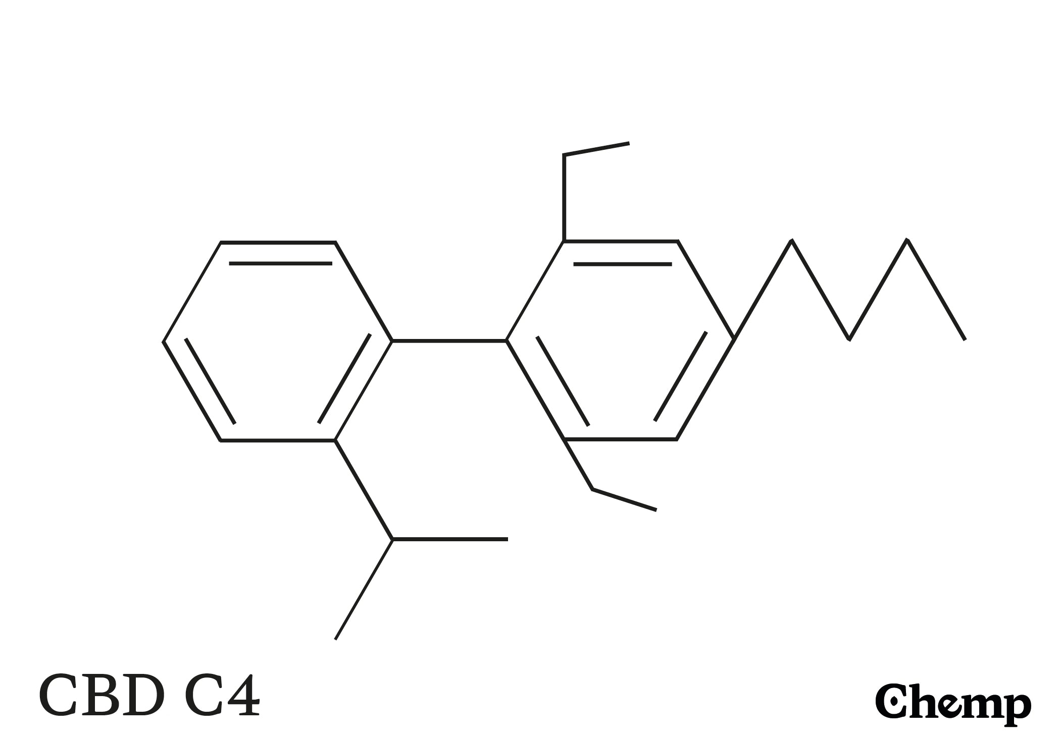 CBD C4 Struktur