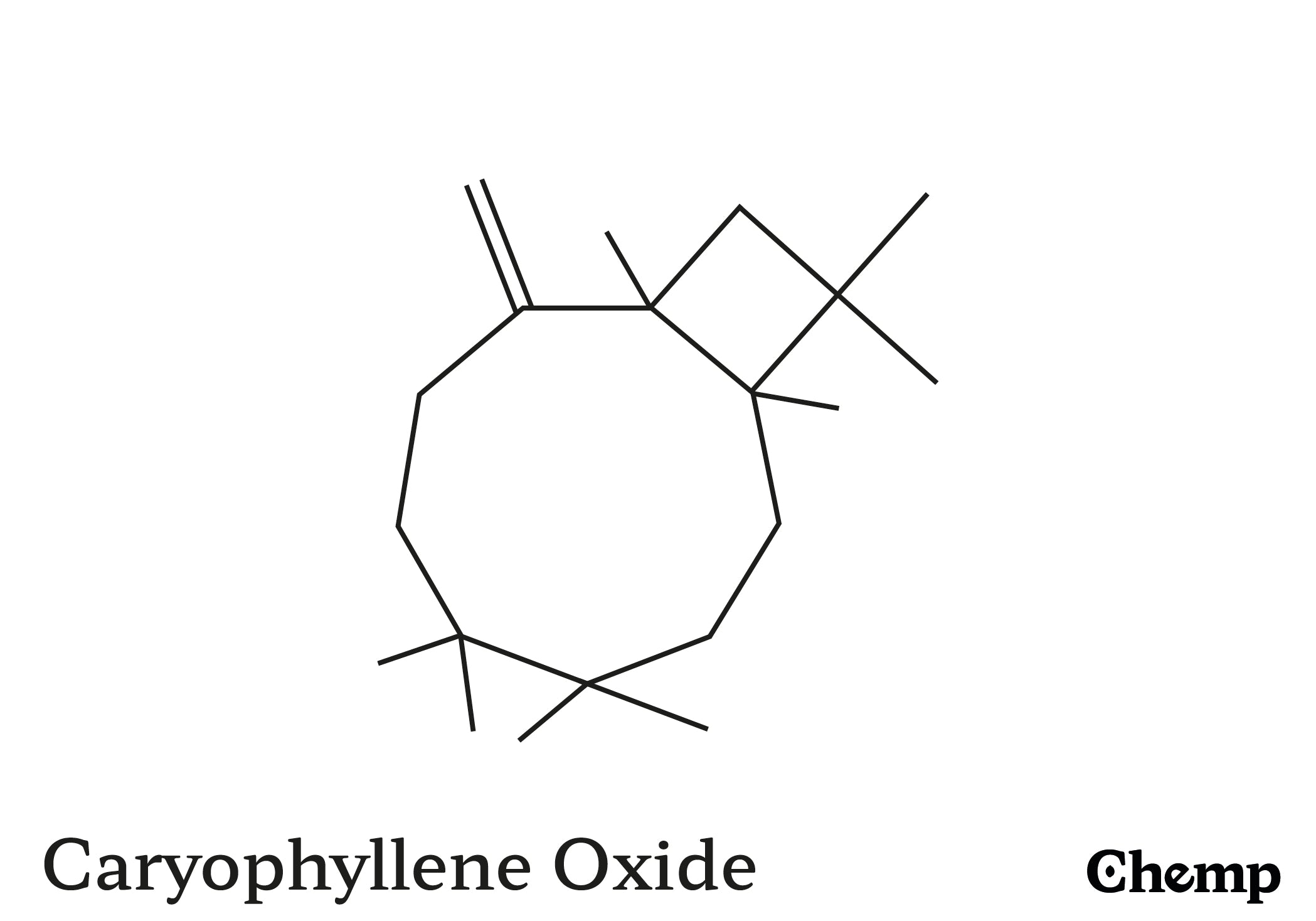 Caryophyllene Oxid Struktur