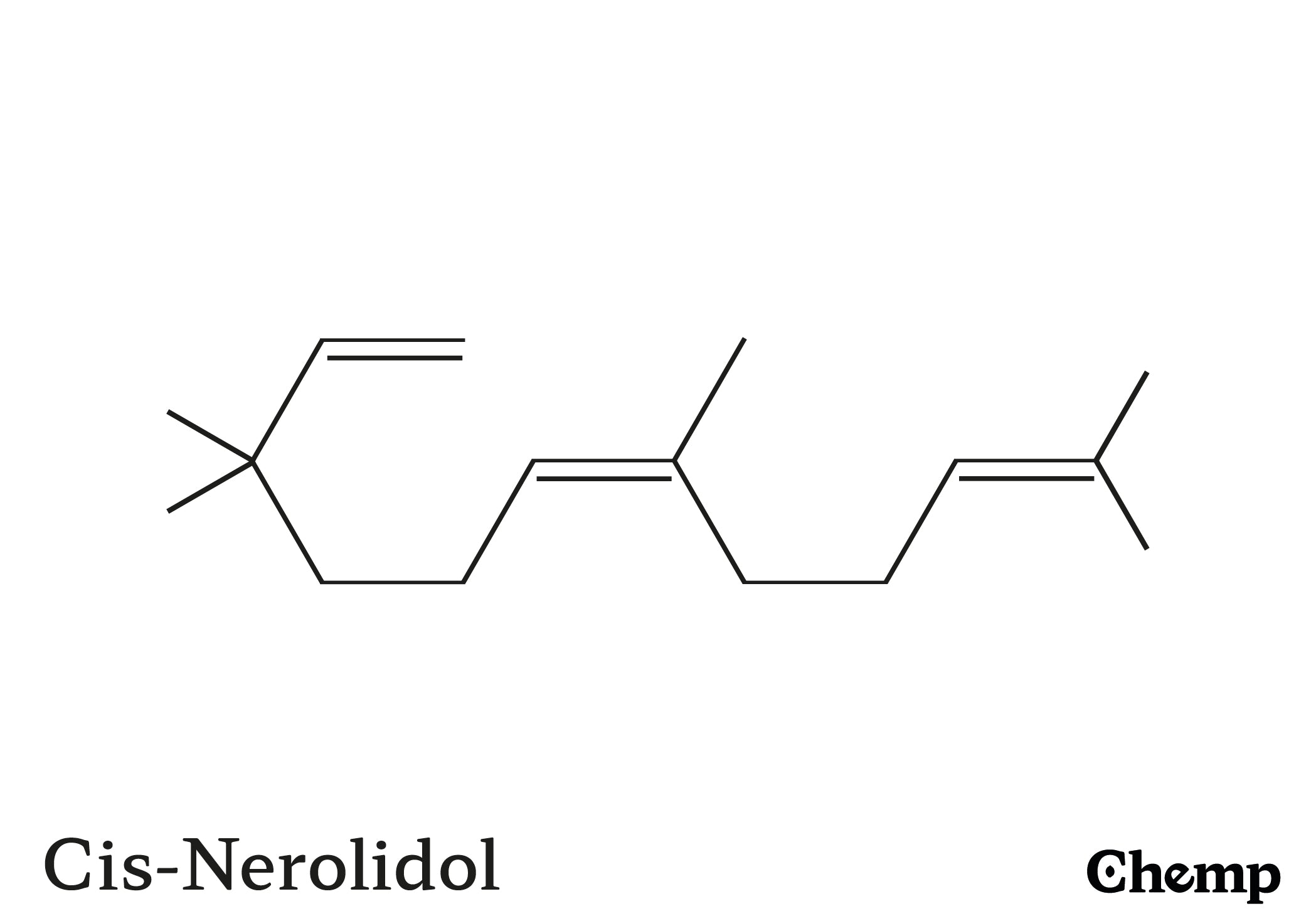 Cis-Nerolidol Struktur