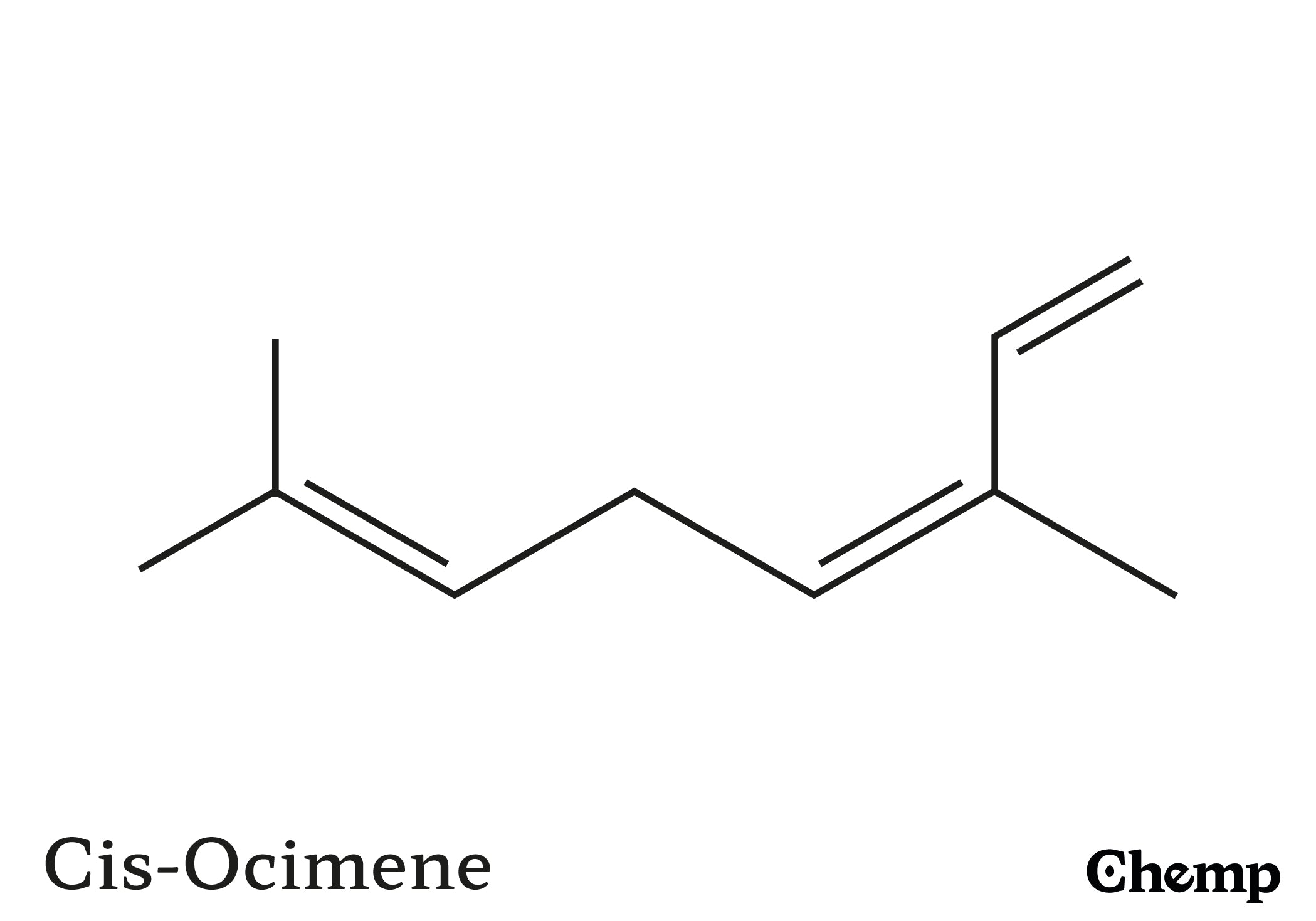  Cis-Ocimene Struktur