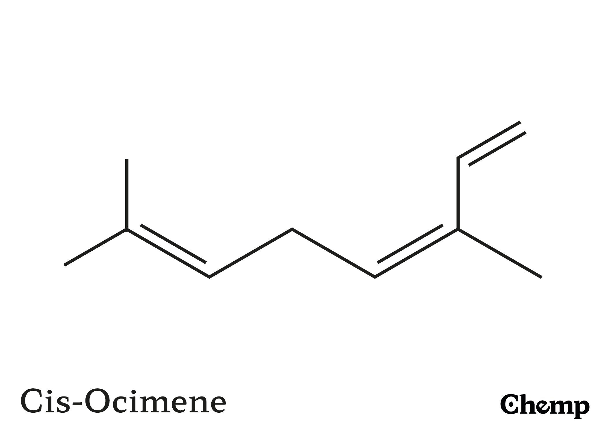  Cis-Ocimene Struktur