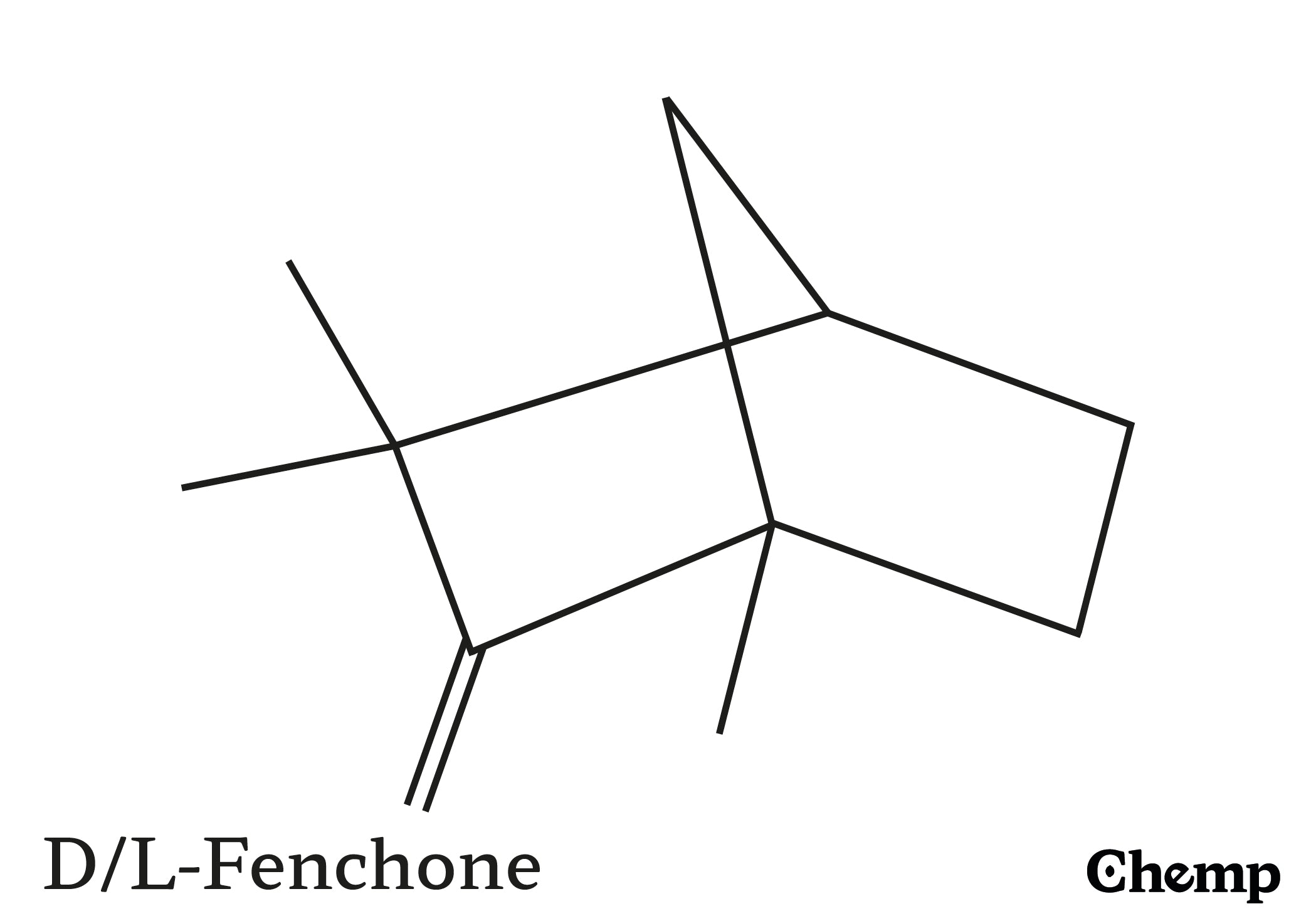 L-Fenchone Struktur