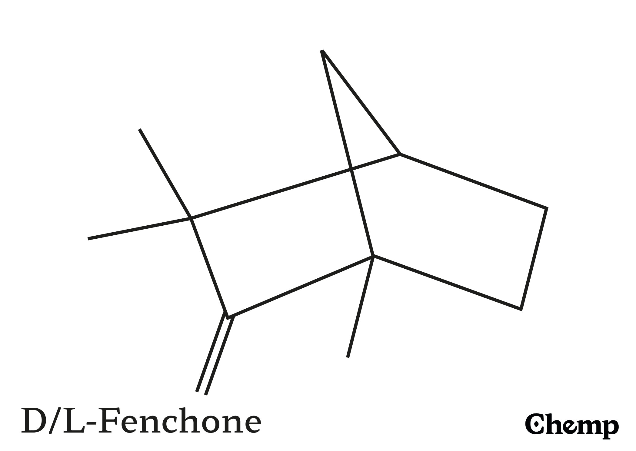 L-Fenchone Struktur