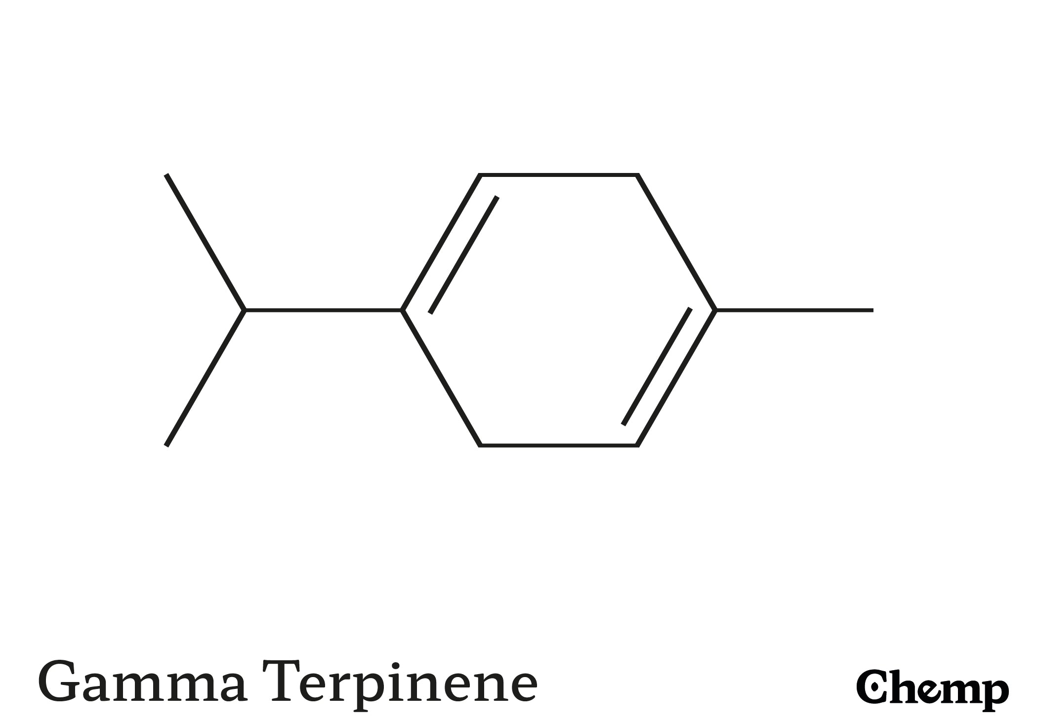 Gamma Terpinene Struktur