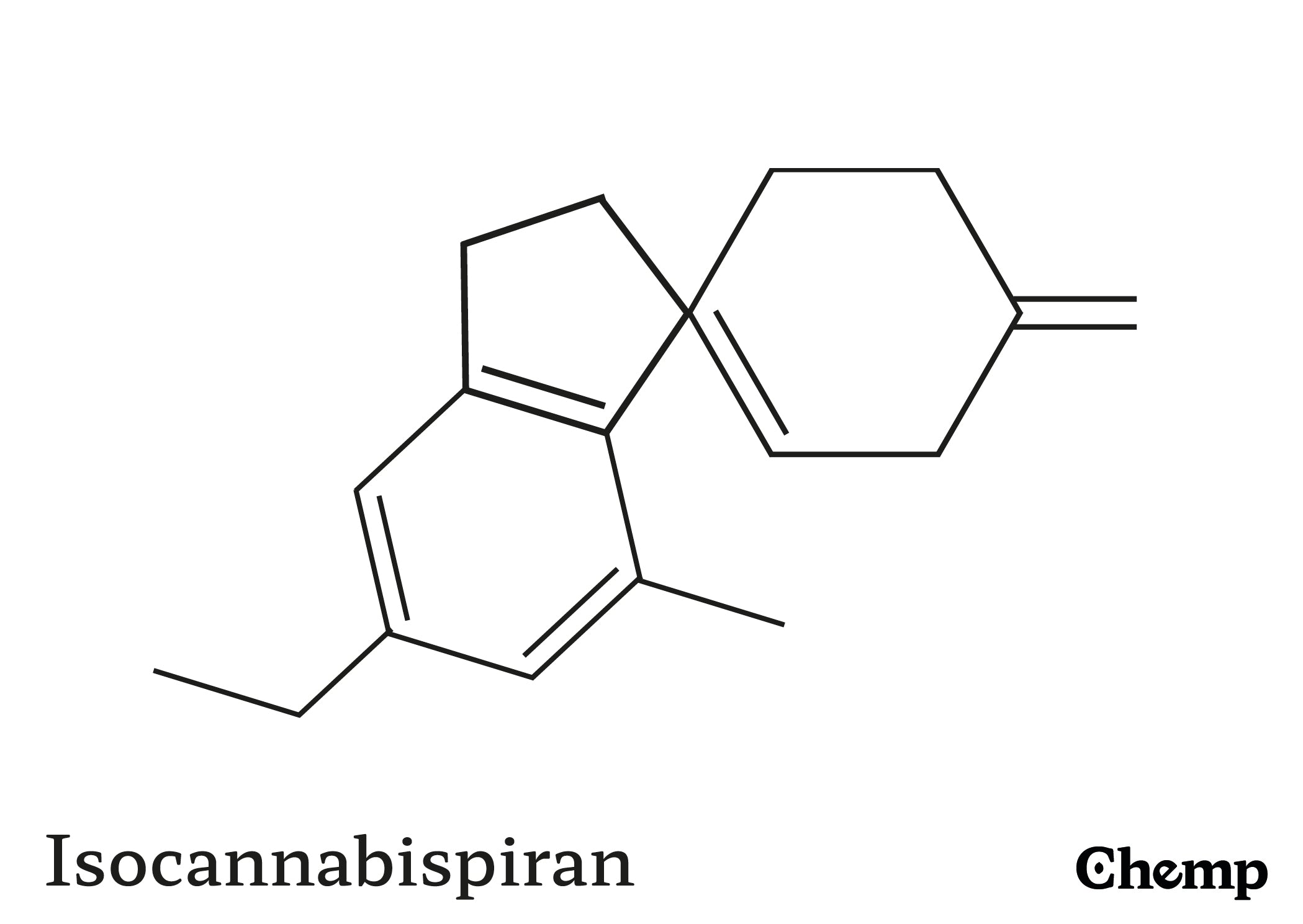 Isocannabispiran Struktur