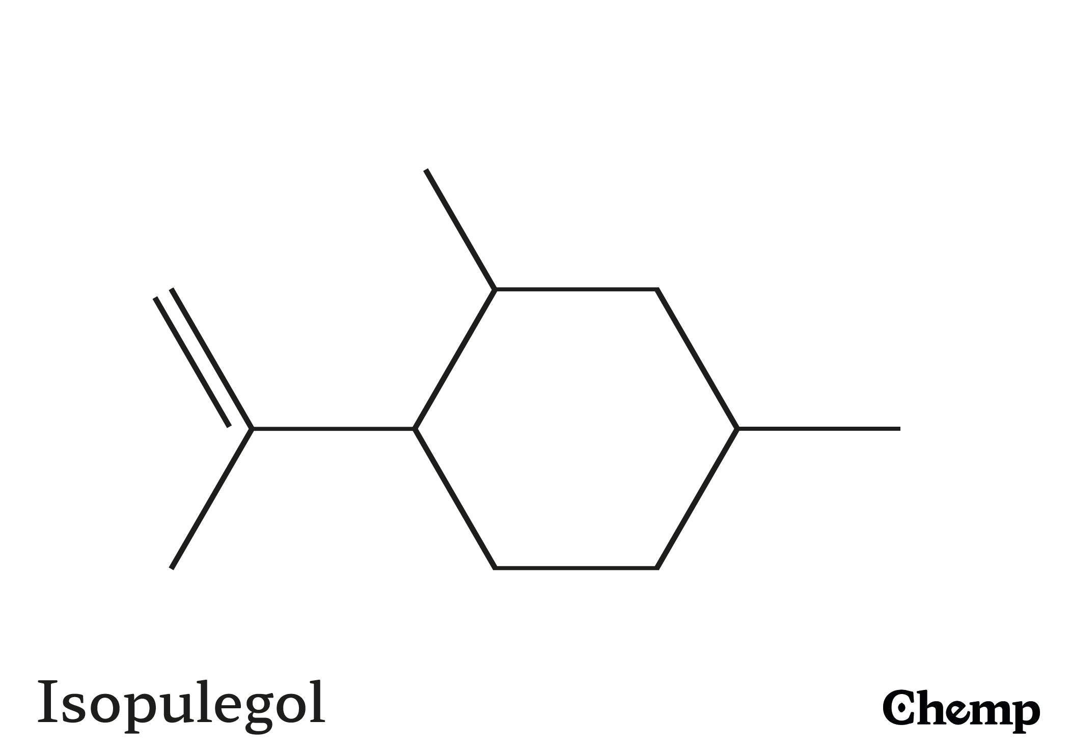 Isopulegol Struktur