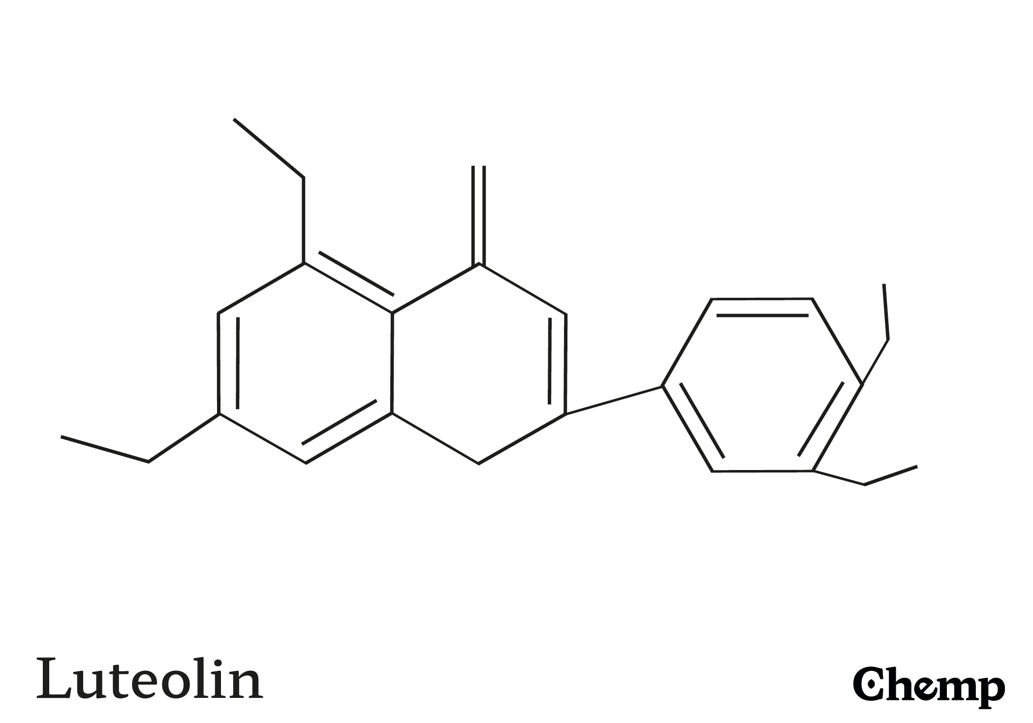 Luteolin Struktur