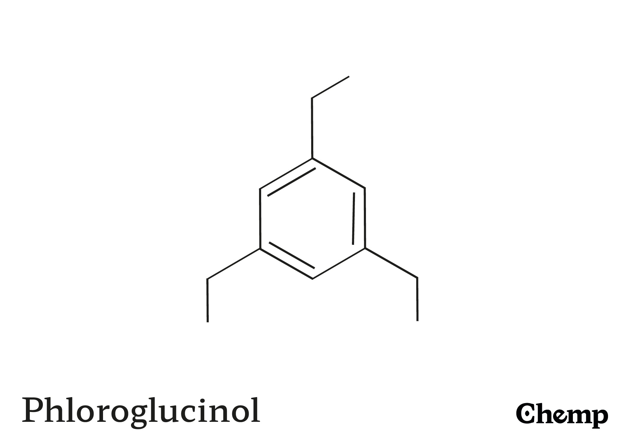 Phloroglucinol Struktur