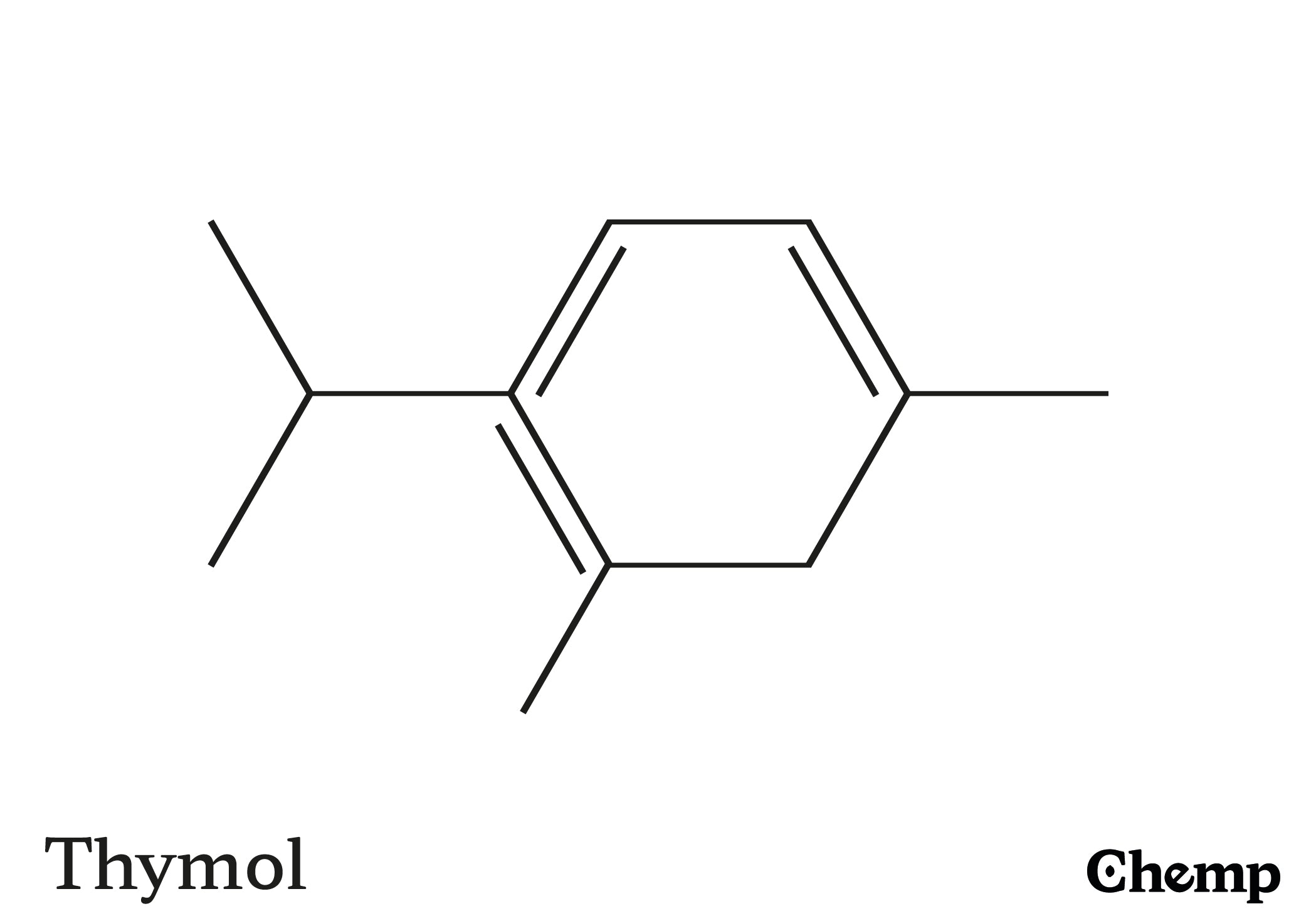 Thymol Struktur