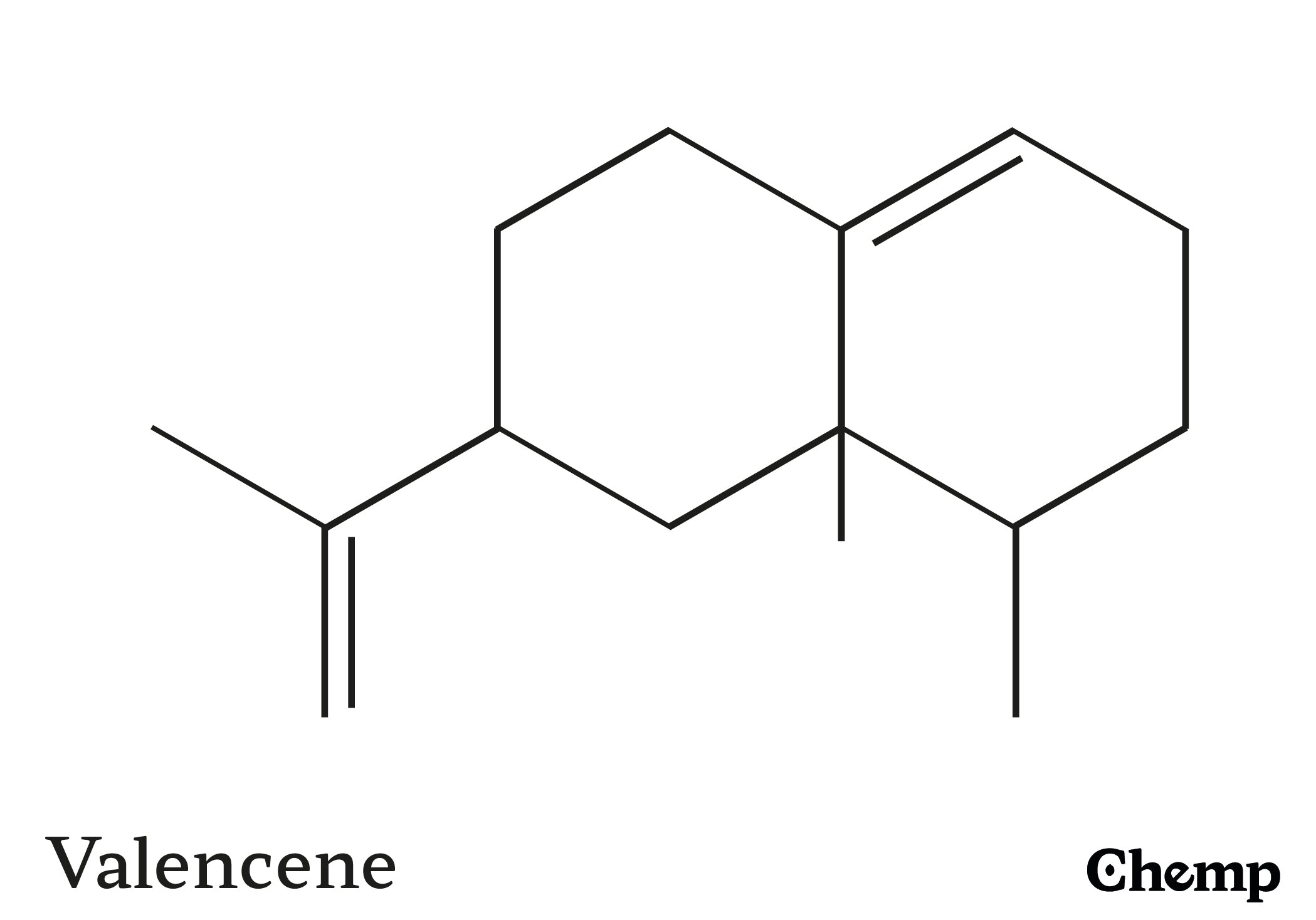 Valencene Struktur