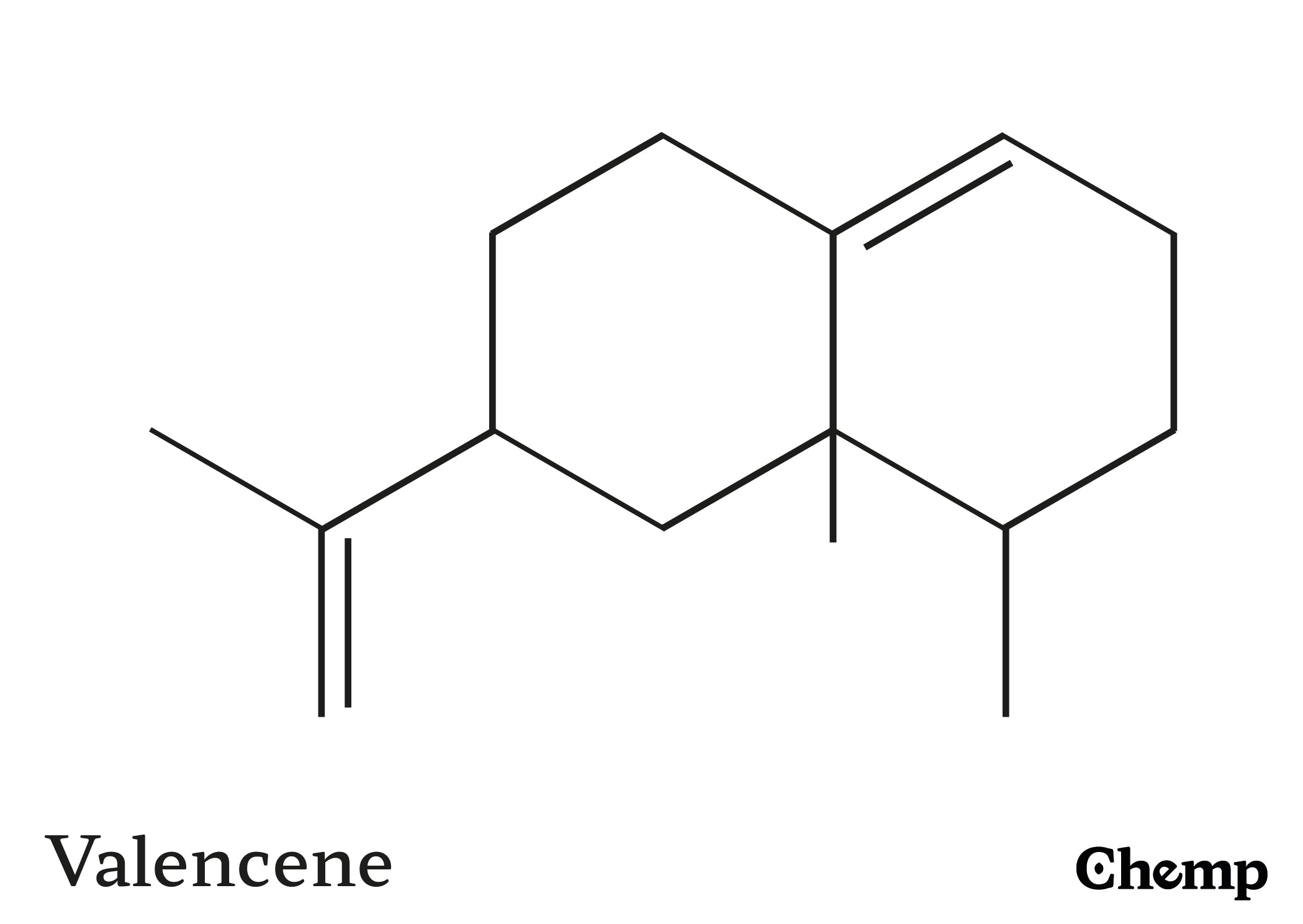 Valencene Struktur